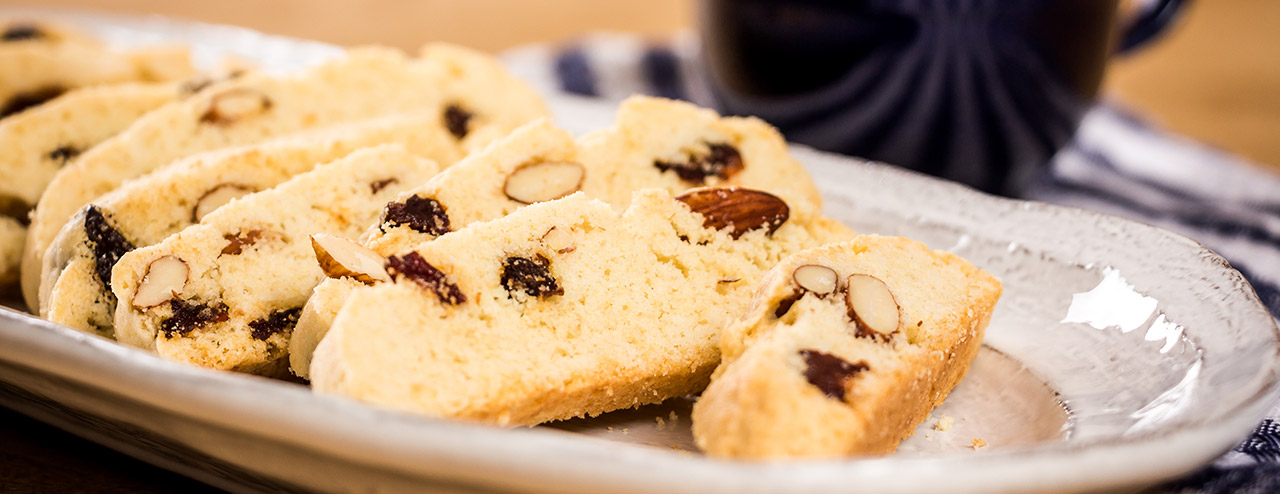 Cherry Almond Biscotti