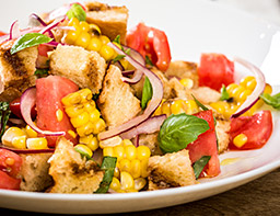 Grilled Corn Panzanella