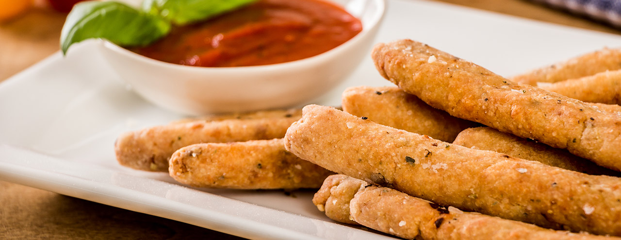 Spicy Red Pepper Breadsticks